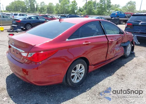 2013 Hyundai Sonata Gls из США, поврежденный, VIN 5NPEB4AC3DH774669